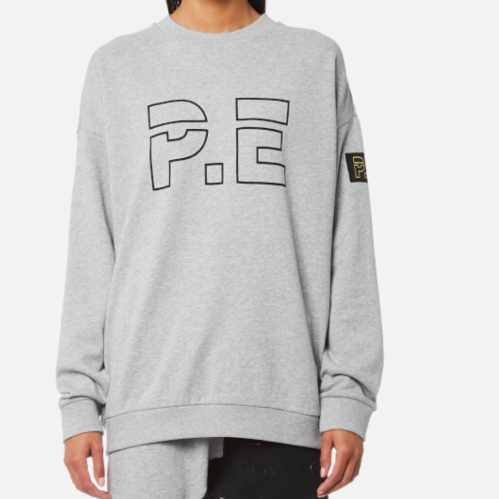 PE Nation Gray Heads Up Sweatshirt